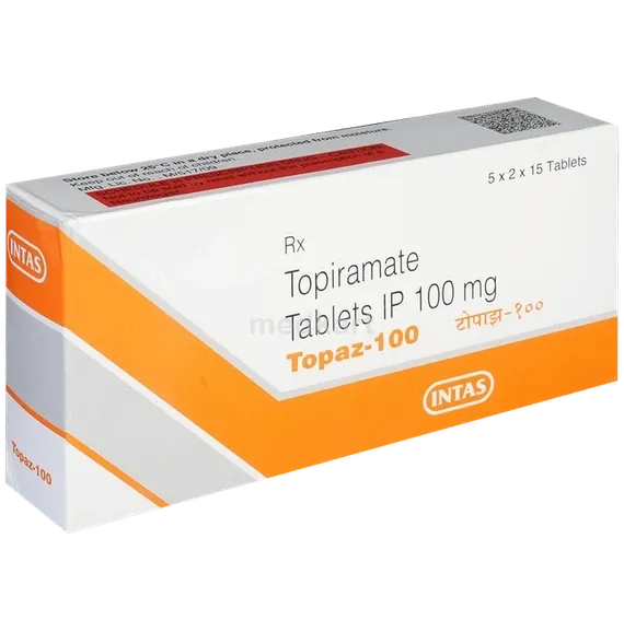 topaz 100mg tablet 15's